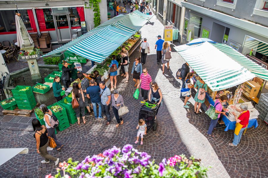 Marché hebdomadaire de Coire