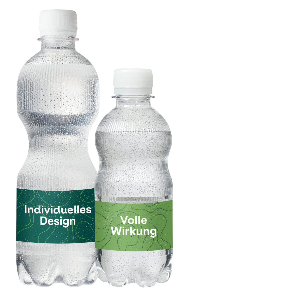 Passugger Private Label PET-Flasche mit individuellem Etikett